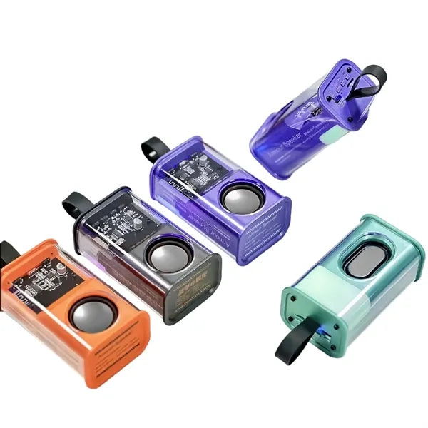 Portable Bluetooth Speaker with 360 Surround Sound