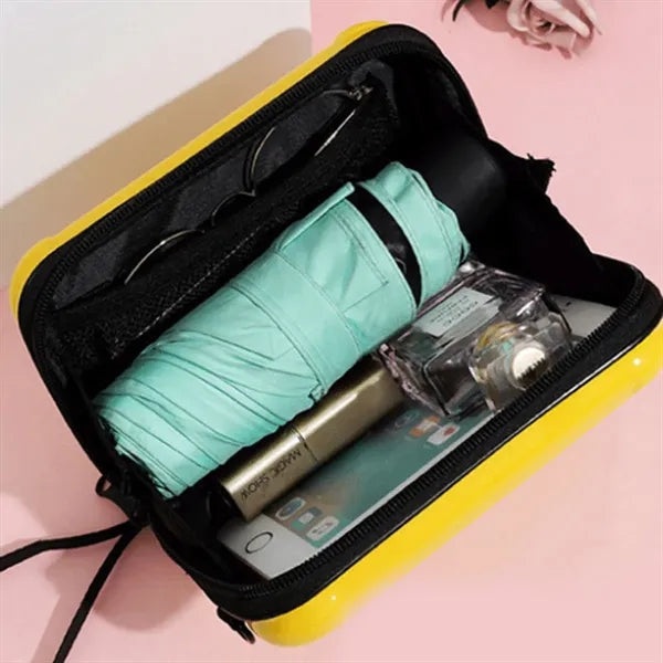 7 Inch Hardside Mini Crossbody Suitcase Shoulder Bag