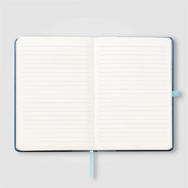 Grete Recycled Wave Pattern Journal - A5 - Debossed