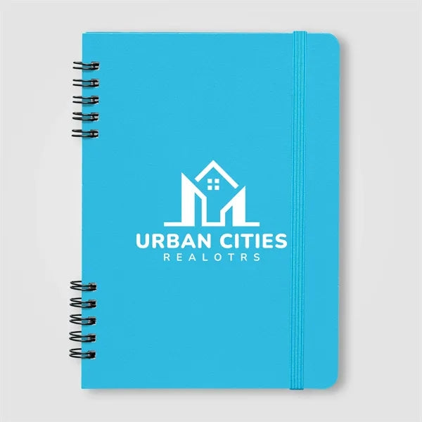 Jora Spiral Bound Notebook - A5 - Silkscreen