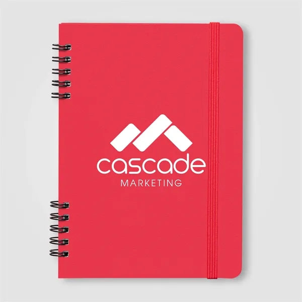 Jora Spiral Bound Notebook - A5 - Silkscreen