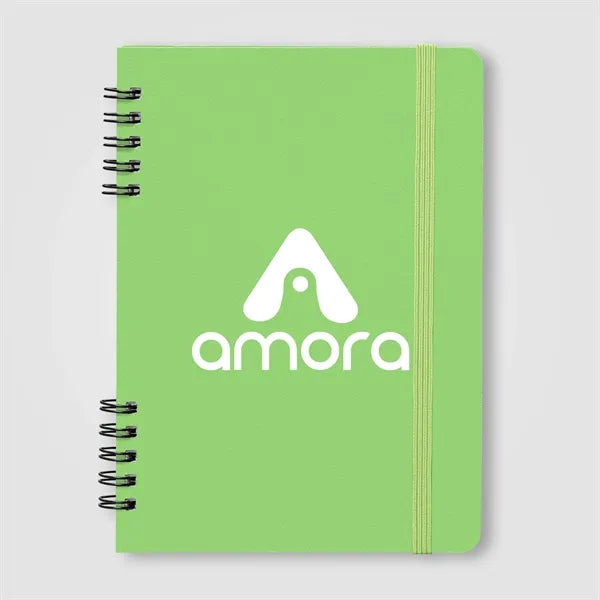 Jora Spiral Bound Notebook - A5 - Silkscreen