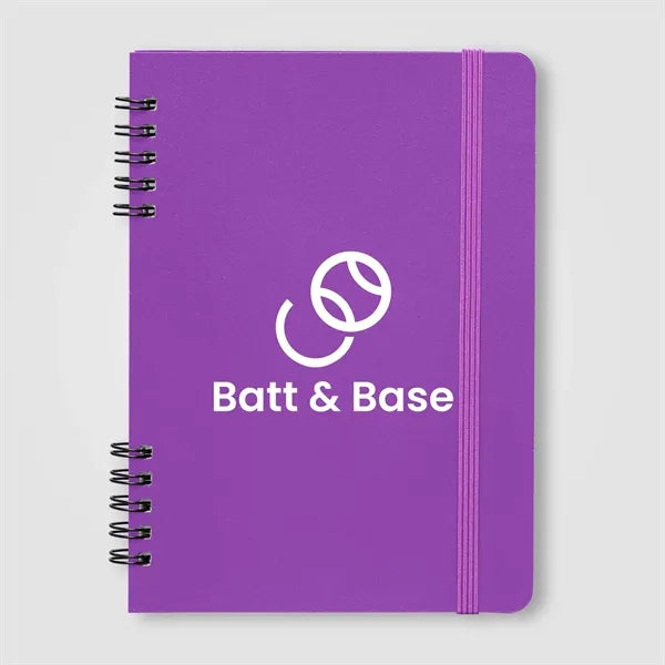 Jora Spiral Bound Notebook - A5 - Silkscreen