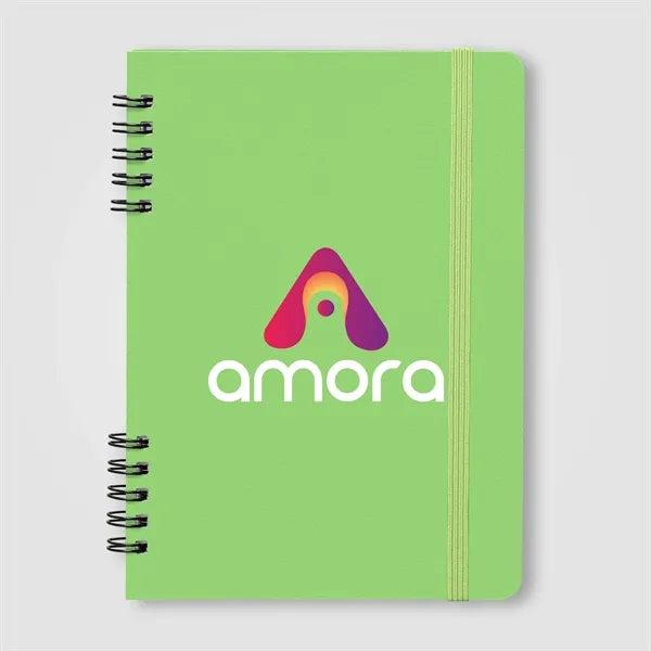 Jora Spiral Bound Notebook - A5 - Full-Color Inkjet