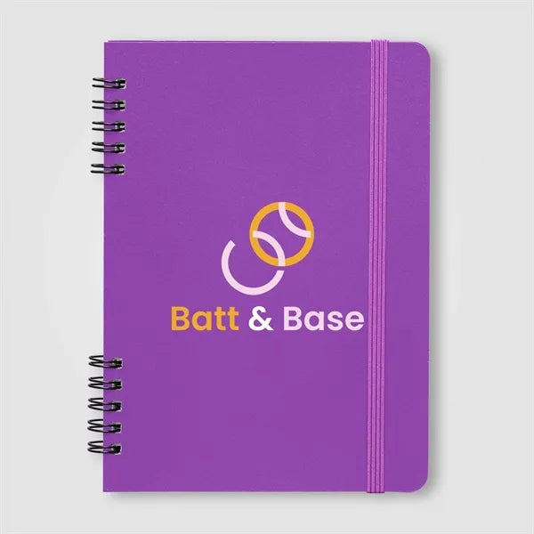 Jora Spiral Bound Notebook - A5 - Full-Color Inkjet