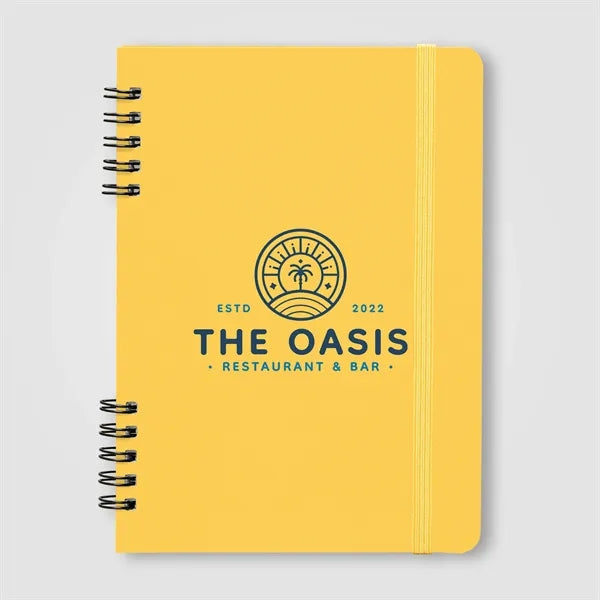 Jora Spiral Bound Notebook - A5 - Full-Color Inkjet