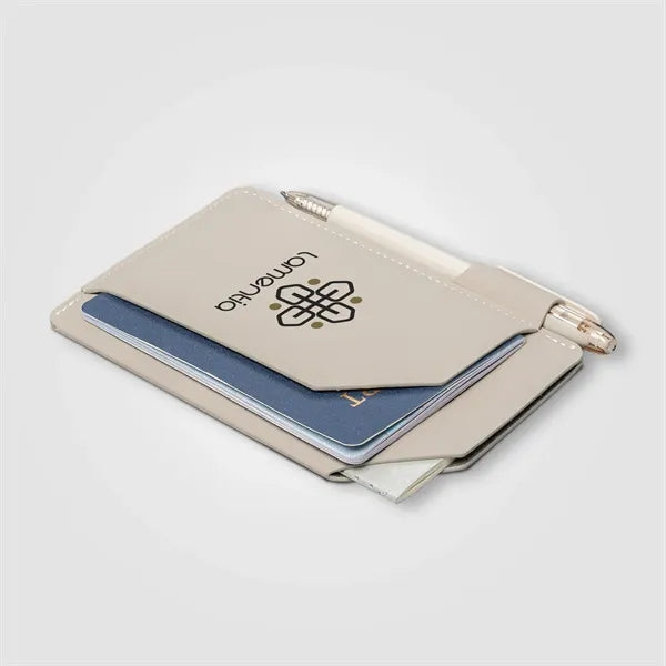 Malmo Recycled PU Passport Holder Notebook - A6