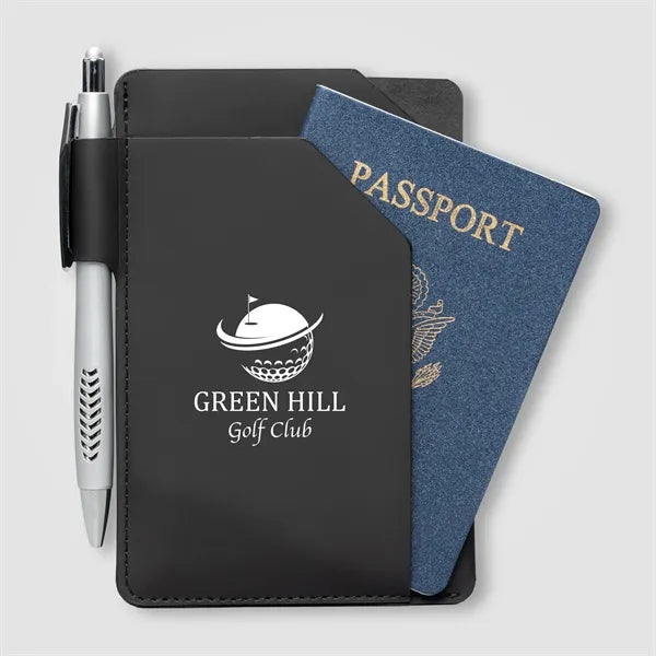 Malmo Recycled PU Passport Holder Notebook - A6