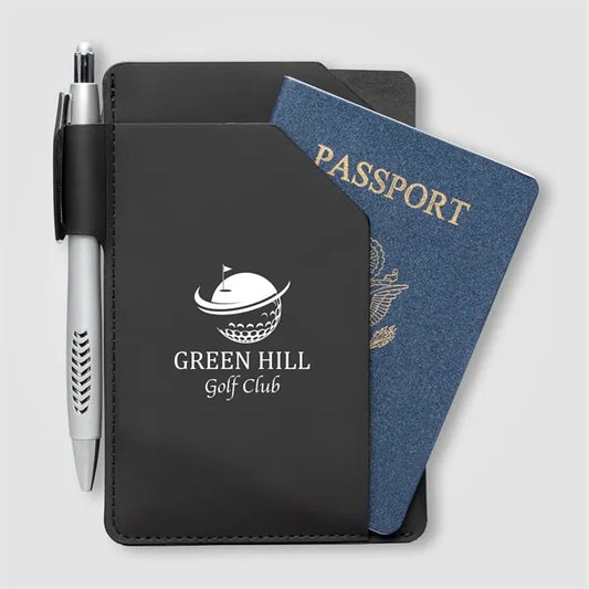 Malmo Recycled PU Passport Holder Notebook - A6