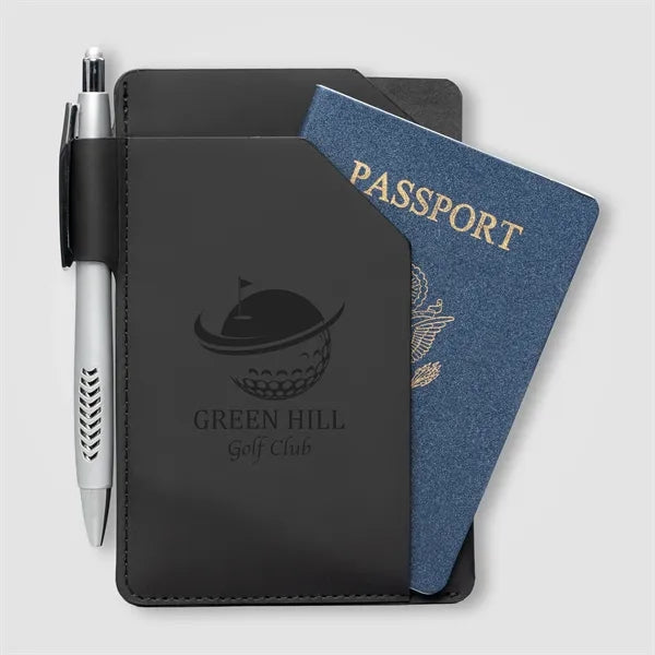 Malmo Passport Holder Notebook - A6 - Debossed
