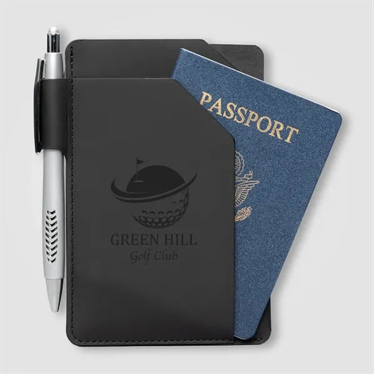 Malmo Passport Holder Notebook - A6 - Debossed
