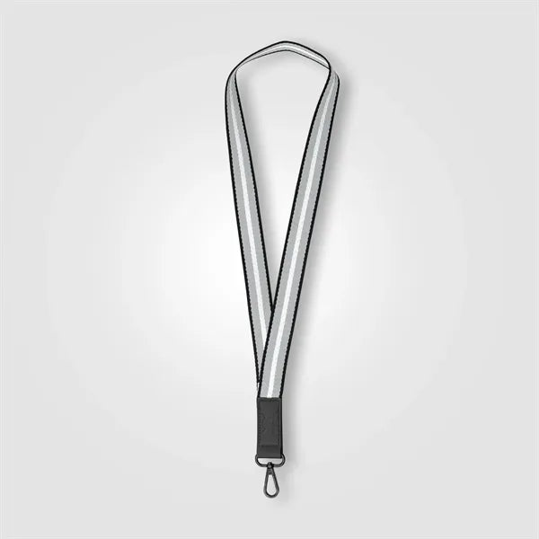 Newport rPET Chevron Phone Lanyard 17.19x1in -Deboss