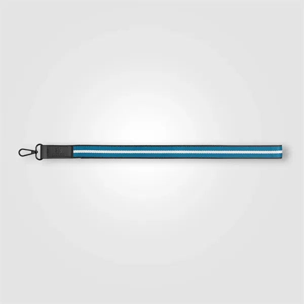 Newport rPET Chevron Phone Lanyard 17.19x1in -Deboss