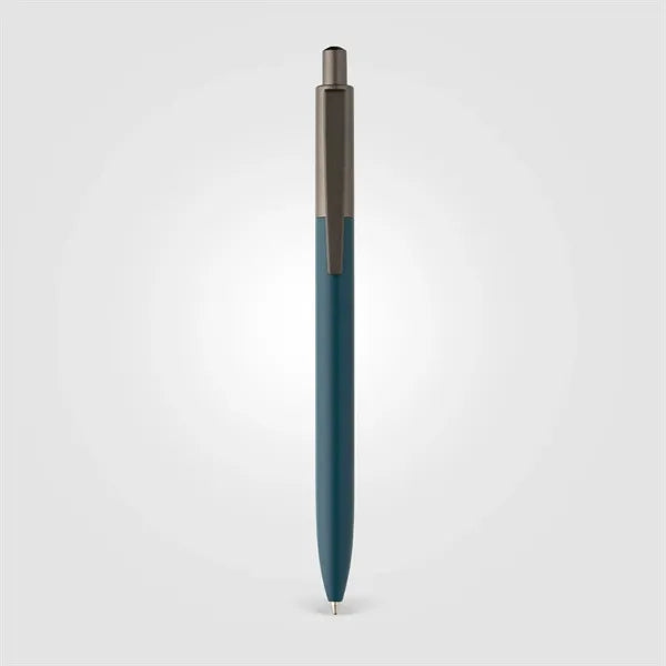 Koro Recycled Aluminum Gunmetal Trim Pen - Full-Color Inkjet