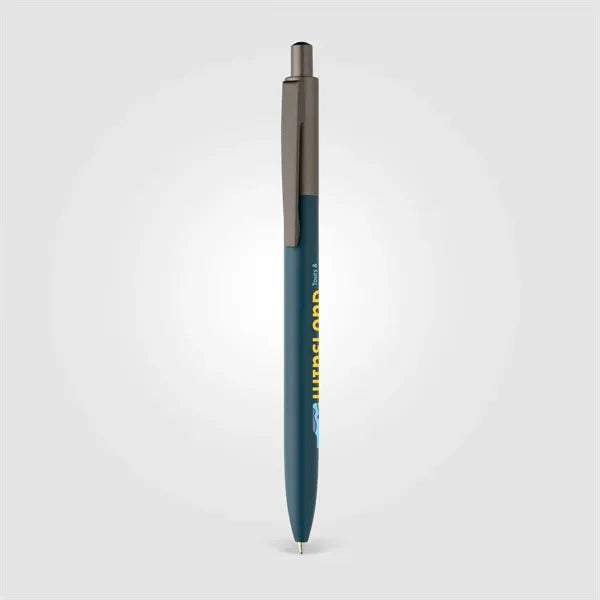 Koro Recycled Aluminum Gunmetal Trim Pen - Full-Color Inkjet