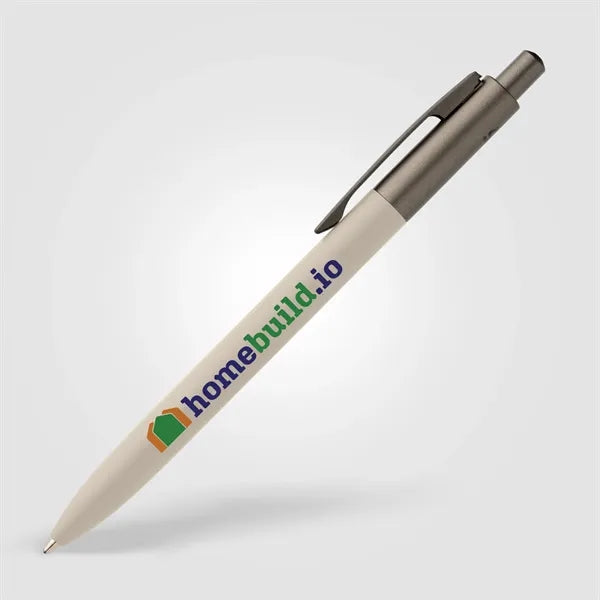 Koro Recycled Aluminum Gunmetal Trim Pen - Full-Color Inkjet
