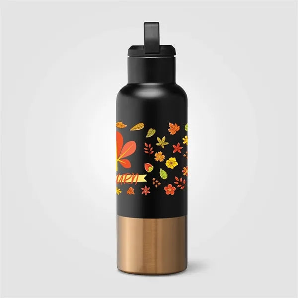 Auric Recycled Stainless Vacuum Bottle - 22.5 oz. - ColorJet
