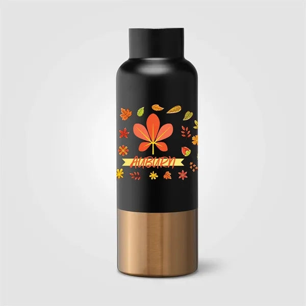Auric Recycled Stainless Vacuum Bottle - 22.5 oz. - ColorJet