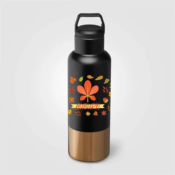 Auric Recycled Stainless Vacuum Bottle - 22.5 oz. - ColorJet