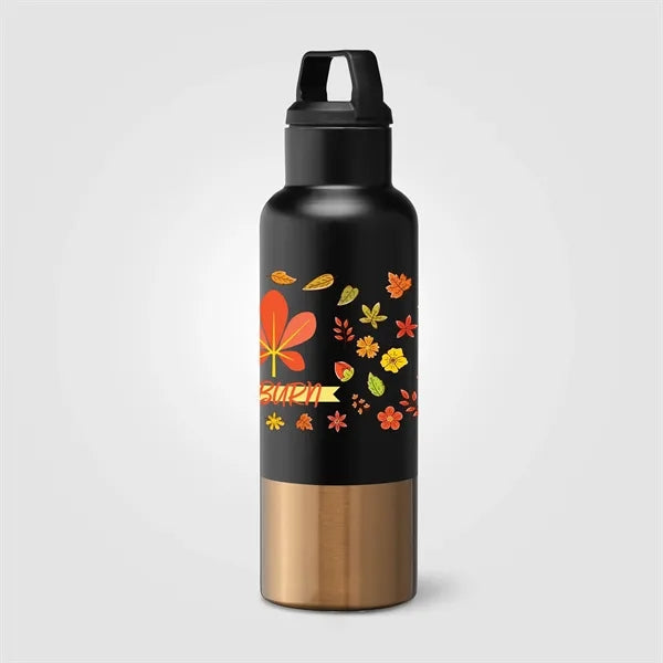 Auric Recycled Stainless Vacuum Bottle - 22.5 oz. - ColorJet