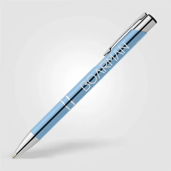 Tres-Chic Recycled Aluminum Metallic Chrome Trim Pen - Laser
