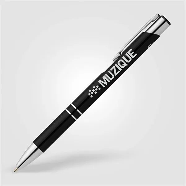 Tres-Chic Recycled Aluminum Metallic Chrome Trim Pen - Laser