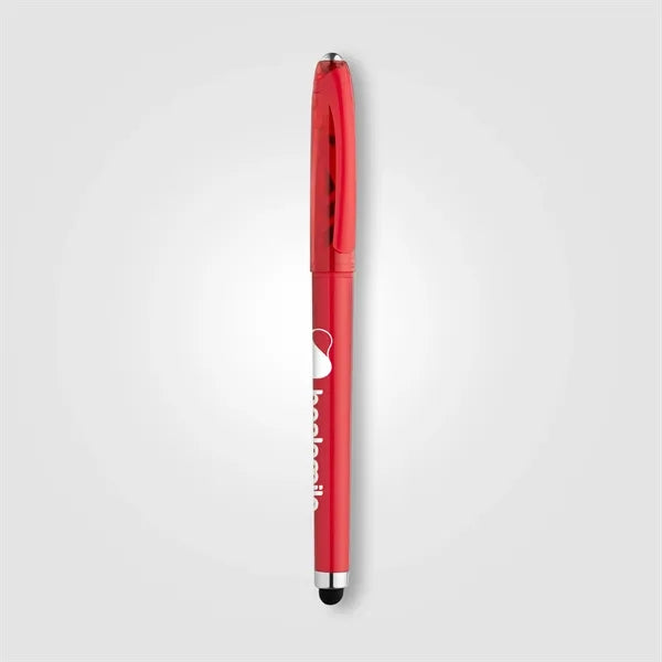 Prism Recycled Plastic Fidget Ball Stylus Gel Pen
