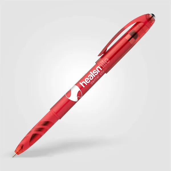 Prism Recycled Plastic Fidget Ball Stylus Gel Pen