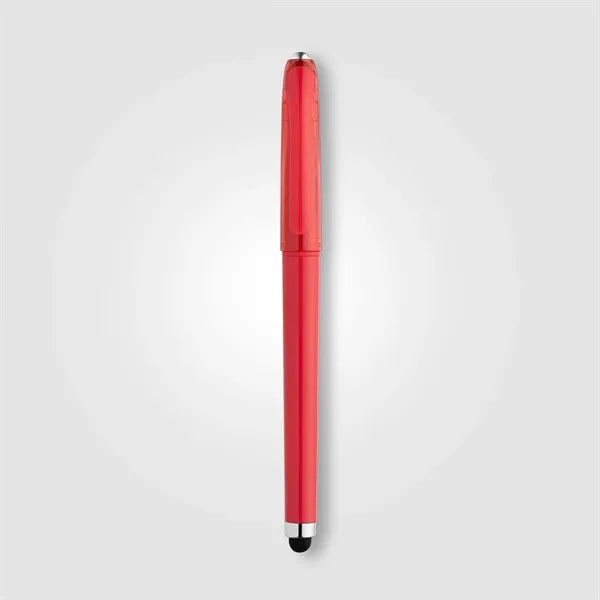 Prism Recycled Plastic Fidget Ball Stylus Gel Pen - ColorJet