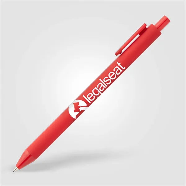 Bloom Recycled Plastic Retractable Soft Touch Pen