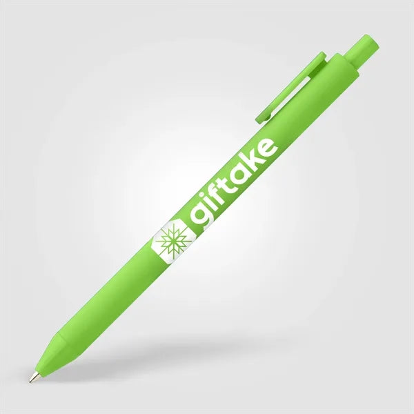 Bloom Recycled Plastic Retractable Soft Touch Pen