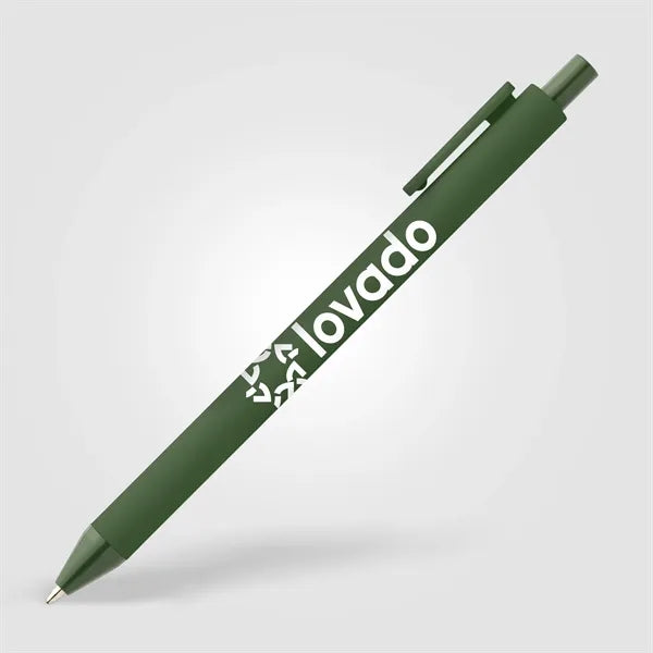 Bloom Recycled Plastic Retractable Soft Touch Pen