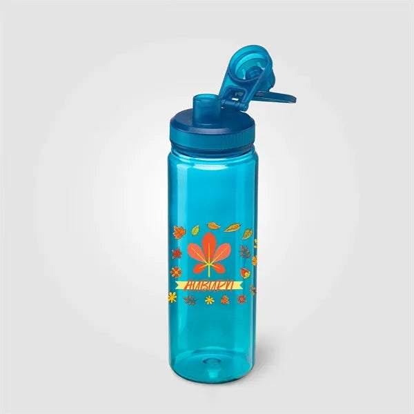 Alaska rPET Carry Handle Sports Bottle - 27 oz.- ColorJet