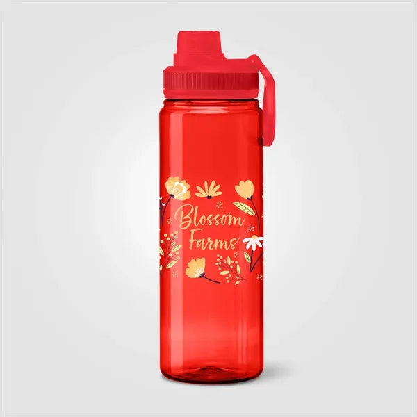 Alaska rPET Carry Handle Sports Bottle - 27 oz.- ColorJet
