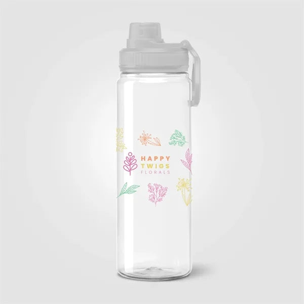 Alaska rPET Carry Handle Sports Bottle - 27 oz.- ColorJet