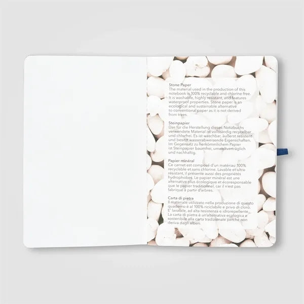 Monolith Stone Paper Soft Touch Lined Journal - A5