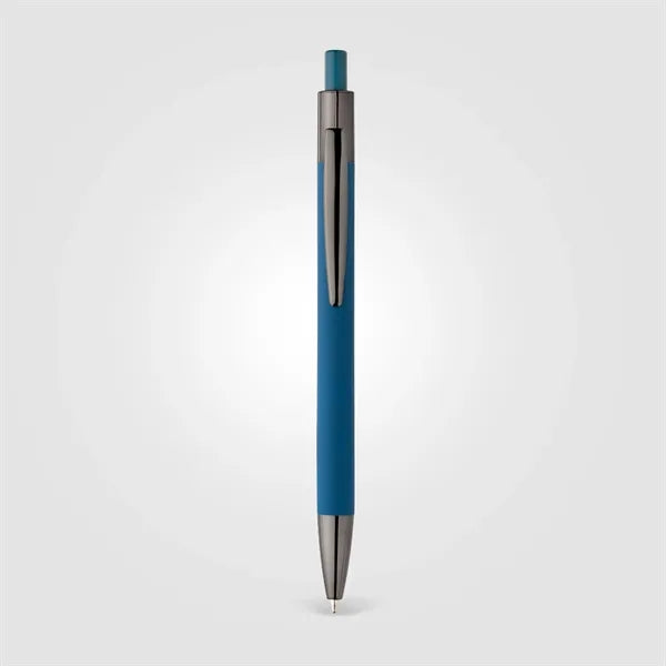 Malmo Recycled Aluminum Soft Touch Barrel Pen - Laser