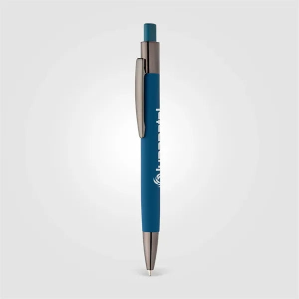 Malmo Recycled Aluminum Soft Touch Barrel Pen - Laser