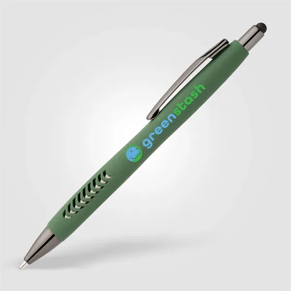 Avalon Recycled Plastic Stone Finish Stylus Pen - ColorJet