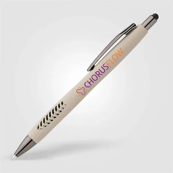 Avalon Recycled Plastic Stone Finish Stylus Pen - ColorJet