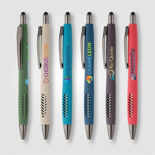 Avalon Recycled Plastic Stone Finish Stylus Pen - ColorJet