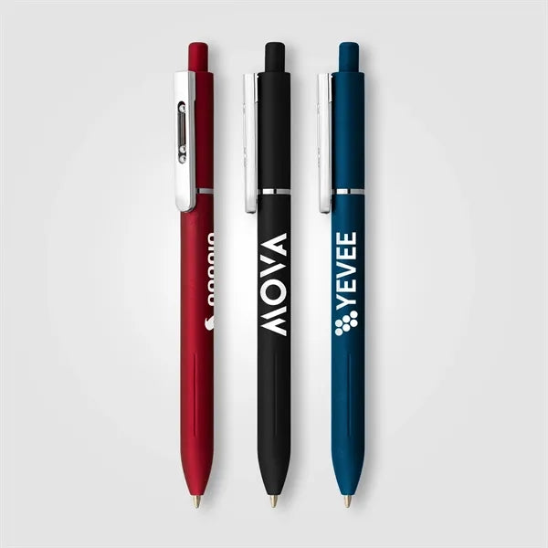 Lark Recycled Plastic Retractable Fidget Clip Pen