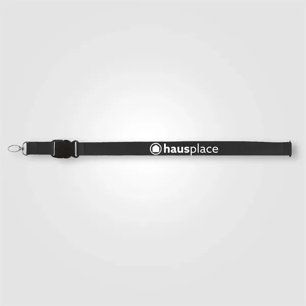 Jex rPET Breakaway Buckle Lanyard - 21.65" x 1" - Silkscreen