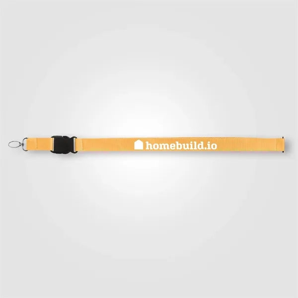 Jex rPET Breakaway Buckle Lanyard - 21.65" x 1" - Silkscreen