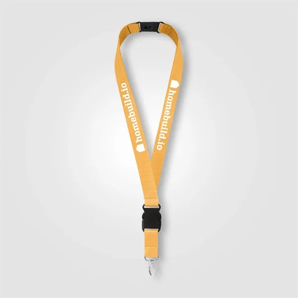 Jex rPET Breakaway Buckle Lanyard - 21.65" x 1" - Silkscreen