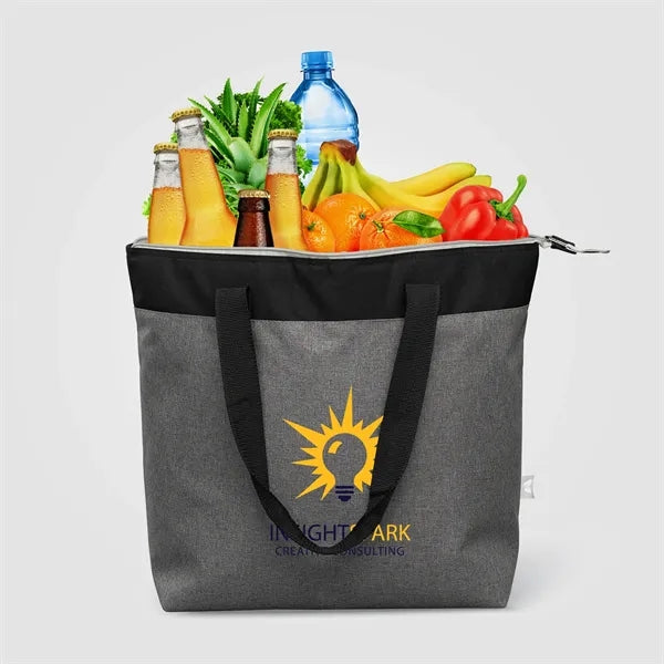 Metropolis 600D Recycled Cooler Tote 44Can 20L-Heat Transfer