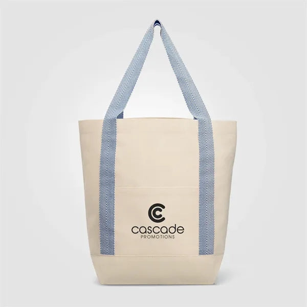 Niva 10 oz. Recycled Cotton Canvas Tote Bag - 12.25L