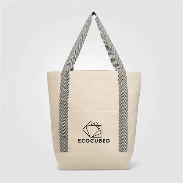 Niva 10 oz. Recycled Cotton Canvas Tote Bag - 12.25L