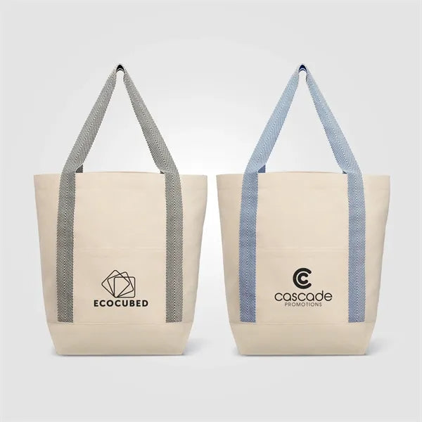 Niva 10 oz. Recycled Cotton Canvas Tote Bag - 12.25L