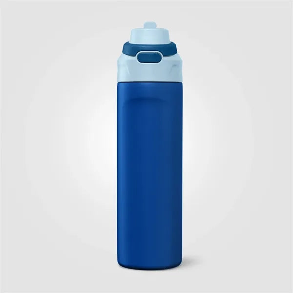 Lynk Stainless Steel Flip-Straw Bottle - 23 oz. - Silkscreen